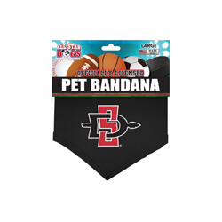 Pet Bandana - SD Interlock - Black