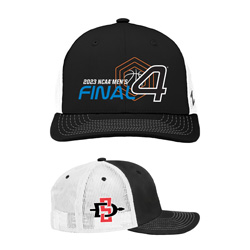 2023 SDSU Final Four Trucker Cap - Black White