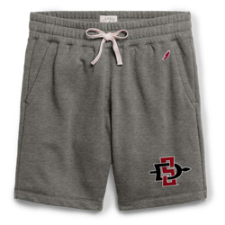 Fleece Shorts Arch SDSU Over SD Interlock