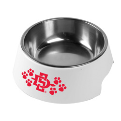 Pet Food Bowl SDI And Paw Prints