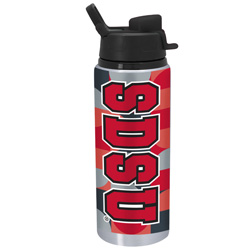 Stainless Steel Water Bottle Geometric SDSU