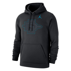 Nike Jordan Turquoise SD Interlock Hooded Sweatshirt