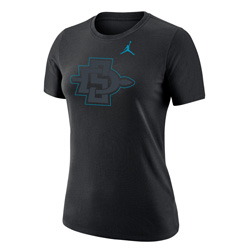 Nike Jordan Womens Turquoise SD Interlock Tee