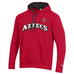 SD Interlock Over SDSU Aztecs Contrast Lined Hood