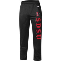 Recycled Poly Fleece Pants SDSU Aztecs SD Interlock