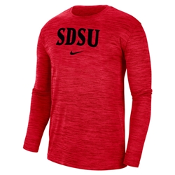 shopaztecs - 2023 Nike Sideline Velocity Team Issue LS Tee SDSU