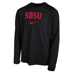 2023 Nike Sideline Youth Legend Team Issue LS Tee SDSU