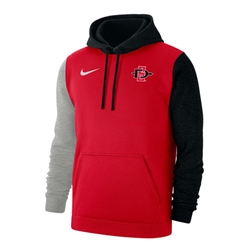 2023 Nike Sideline Youth Colorblock Club Fleece Hoodie SD Interlock