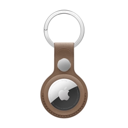 Apple AirTag FineWoven Key Ring - Taupe