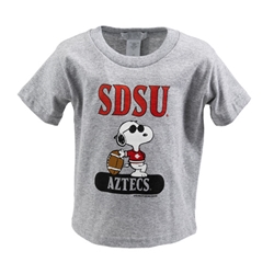 SDSU Snoopy Football Toddler Tee