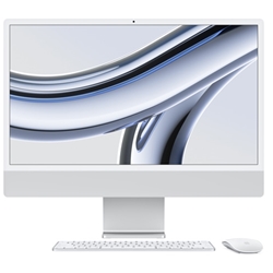 24-inch iMac: Apple M3 Chip With 8-core CPU And 10-core GPU, 256GB - Silver