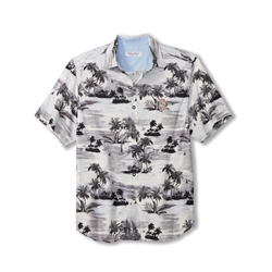 Tommy Bahama Tropical Horizons Camp Shirt SD Interlock