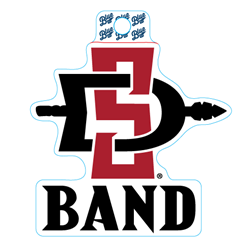 SD Interlock Band Decal