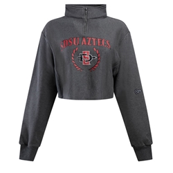 Cropped 1/4 Zip SDSU Aztecs