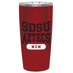 20oz Hot/Cold Travel Tumbler SDSU Mom