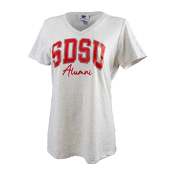 Vneck Arch SDSU over Alumni Tee