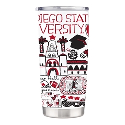 SDSU Julia Gash Travel Tumbler