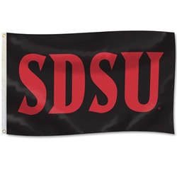 Black SDSU Flag