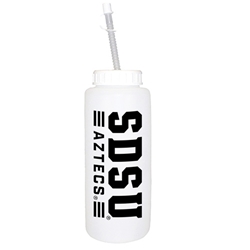 Grip Bottle with Flex Straw SDSU Aztecs