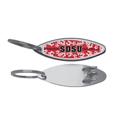 SDSU Surfboard Bottle Opener Keytag