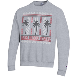 SAN DIEGO STATE Surfboard Ugly Crewneck Sweatshirt