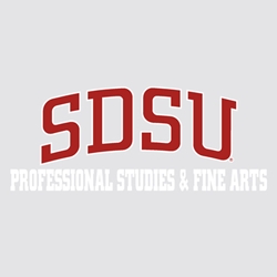 SDSU Professional Studies and Fine Arts Decal