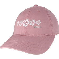 Adjustable Cap Hibiscus Row Over SDSU