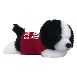 SDSU Aztecs Black Plush Dog