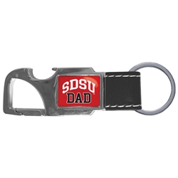 SDSU Dad Bottle Opener Key Tag