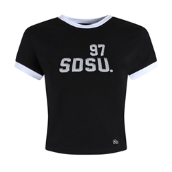 Women's Goalie Baby Tee SDSU 97