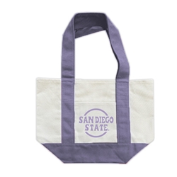San Diego State Mini Canvas Tote Bag