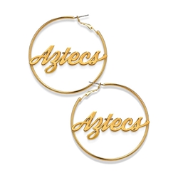 Aztecs Hoop Earrings