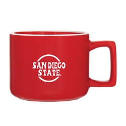 San Diego State Penelope Cafe Mug - Red