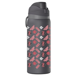 SD Interlock San Diego State HydraPeak 32 oz Oasis - Gray