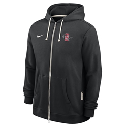 2025 Nike Sideline Dri-Fit Full Zip Hoodie - Black