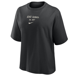 2025 Nike Sideline Women's Boxy Tee - Black