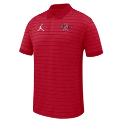 2025 Nike Jumpman Victory Stripe Polo SD Interlock - Red