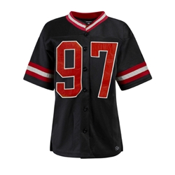 Football Jersey Button Down #97 Aztecs