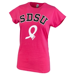 SDSU 2025 Making Strides Against Breast Cancer Women's Fit Tee