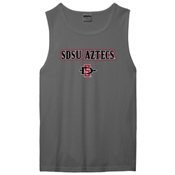Muscle Tank SDSU Aztecs Over SD Interlock