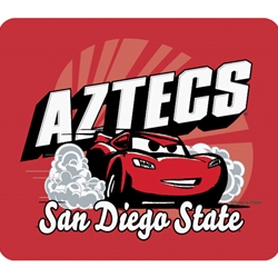 Aztecs San Diego State Lightning McQueen Decal