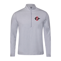 lululemon SD Interlock Soft Jersey Half Zip - Gray