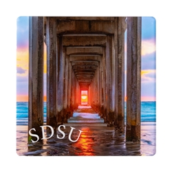 SDSU Coaster "Sun Passage" by Bommarito Art