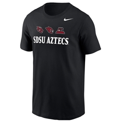 Nike SDSU Aztecs Ehecatl Ocelotl Calli T-Shirt