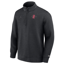 SD Interlock Nike Jordan Dri-Fit 1/2 Jumpan Zip - Black