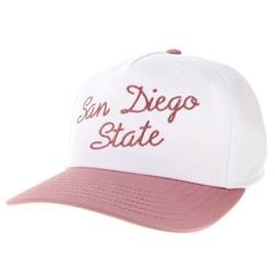 San Diego State Heritage Twill Adjustable Cap - Pink