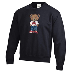 SDSU Bear in Jacket - Black