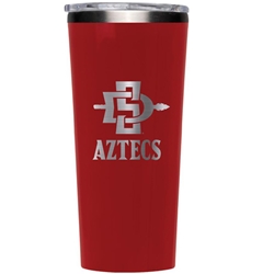 24oz Aztecs Corkcircle Tumbler - Red