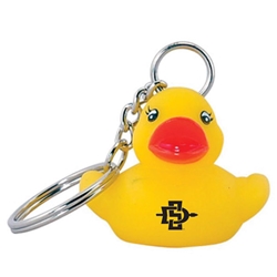 San Diego Interlock Rubber Duck KeyChain