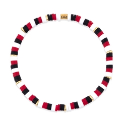 SDSU Spirit Cabrillo Vinyl Disc Pura Vida Stretch Bracelet